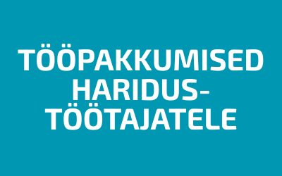 Tööpakkumised Kirju-Mirju lasteaias