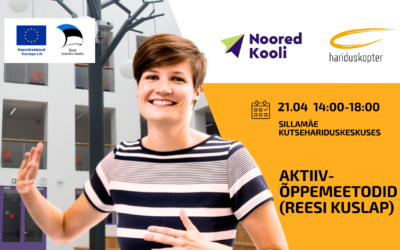 Registreeru Ida-Virumaa alustavate õpetajate kohtumisele 21.04!